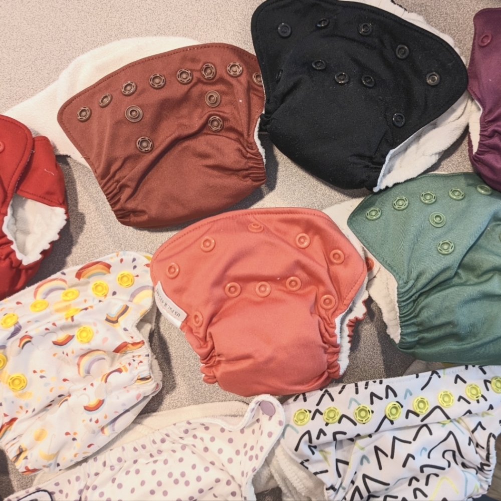 Infant cloth diapers